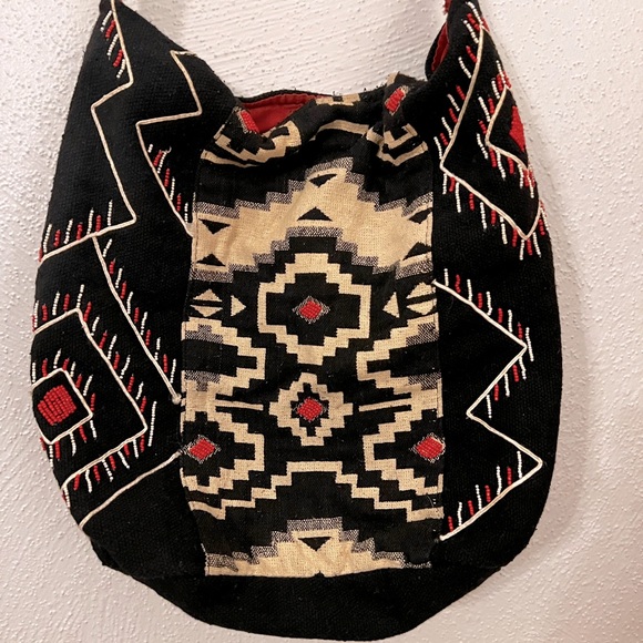 Cost Plus World Market Handbags - Southwestern Boho Fabric Tote Purse